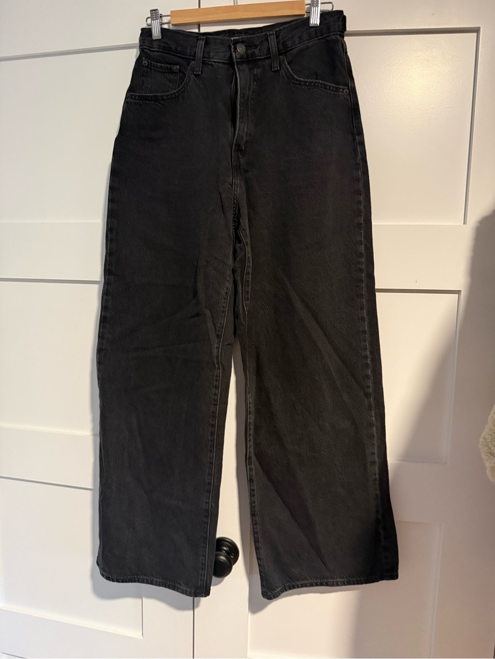 Levi's Black Cinch Baggy Women's Jeans